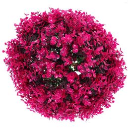 Decorative Flowers Eucalyptus Grass Ball Fake Plant Pendant Balls Hanging Small Artificial Plants Simulation Topiary