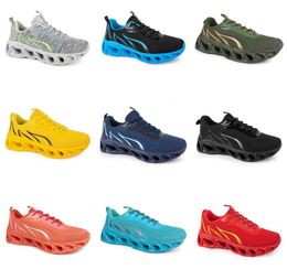 2024 men women running shoes GAI black white purple pink green navy blue light yellow Beige Nude plum mens trainers Female sports sneakers jun32