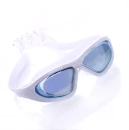 Swimming Goggles Waterproof Anti-Fog UV Swim Pool Water Diving Accessories Professional Men Women Large Frame Glasses