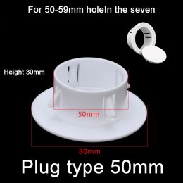 40-100mm Decorative Wall Hole Cover For Air Conditioning/PVC Water Pipe Protective Vents Plastic Plug