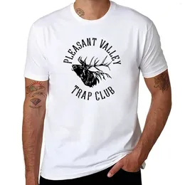Men's Tank Tops Pleasant Valley Trap Club T-Shirt Man Clothes Sports Fan T-shirts Mens Funny T Shirts