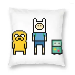 Pillow Pixels Cover Jake And Finn Floor Case For Living Room Cool Sofa Pillowcase Home Decorative