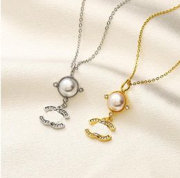 Luxury Designer Necklace Women's Necklace Gold Chain Luxury Jewelry Adjustable Fashion Wedding Party Accessories Couple 2678