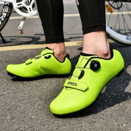 Men Cycling Sneaker MTB Shoes Unisex with Cleat Road Dirt Bike Flat Racing Women Bicycle Mountain Spd Zapatillas Ciclismo Mtb
