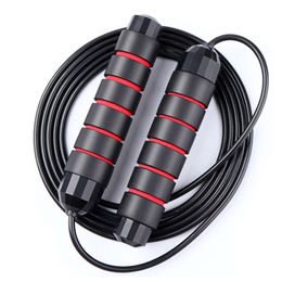 Bearing Jump Crossfit Tangle-Free Jumping Adjustable Skipping Rope Speed Gym Home Exercise Fiess Workout Training Gear L2405