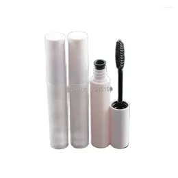 Storage Bottles Empty Mascara Tube 10ml White Sub-bottle Eyeliner Eyebow Dye Cream Cosmetic Container 50pcs