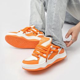 Casual Shoes Skate Men Woman Thick String Hip-hop Style Shoe 2024 Walking Sport Outdoor Sneakers Soft Sole Youth