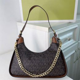 10A Fashion Bag Bags Handbags Half Moom Brand Handbags Fashion Womens Shoulder Purses Designer Leather Wilma 240515 Chain Woman Obwws
