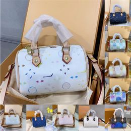 Classic Multicolor Nano SPEEDYS Bag High quality Luxury Designer Shopping Bags Fashion Crossbody tote Key card coin Shoulder Denim Bag purse Wallet women hangbag