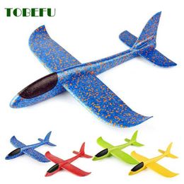 Aircraft Modle TOBEFU launches glowing glider models hand thrown glider planes fun outdoor toys childrens games and childrens gifts s2452089