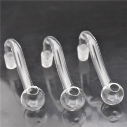 10mm 14mm 18mm male female clear thick pyrex glass oil burner pipe water pipes for oil rigs glass bongs thick big bowls for smoking LL