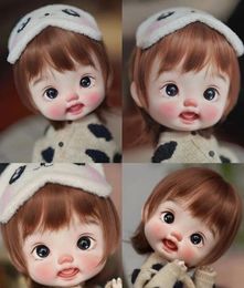 Smile 16 25cm Naughty Girl BJD nuonuo toy model humanoid doll birthday gift diy put offtheshelf makeup 240520