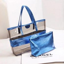 Shoulder Bags Fashion Women's Bag Waterproof Transparent Crystal Jelly Beach Handbag