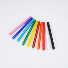 10Pcs Colorful 7x100/150/200mm Hot Melt Glue Sticks For Heat Glue Gun Adhesive Sealing Wax Stick Home Craft DIY Hand Repair Tool