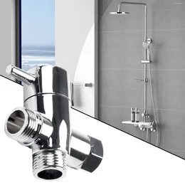 Kitchen Faucets 3 Way Shower Head Diverter Valve G1/2 T-adapter ABS Converter Water Tap Connector For Toilet Bidet Bathroom