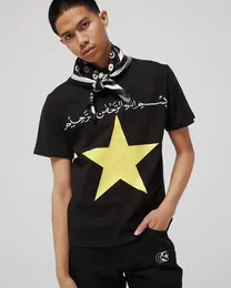 Men's T Shirts Y2k Shirt Letter Star Graphic Printing Oversized T-shirt Men And Women 2024 Fashion Casual Loose All Match Gothic Tops