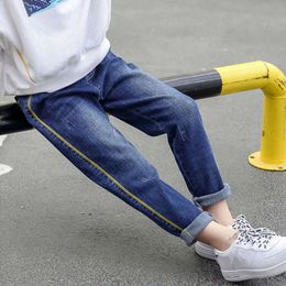 Autumn Boy's Kids Cowboy Long Pants Children Denim Trousers Clothes Baby Boy Casual Stretch Jeans