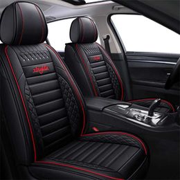 Car Seat Covers Comfortable Luxury Seating Four Season Universal Car Seat Cushion Protection Cover Quality Leather Car Seat Cover Protector T240520