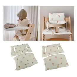 Dining Chairs Seats High chair cushion washable high chair support children and baby feeding accessories baby meal cushion replacement cotton cushion WX5.20