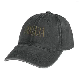 Berets Fantasia Cowboy Hat Golf Wear Sunhat Trucker Women's Beach Men's