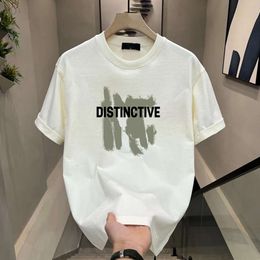 Designer's Seasonal New American Hot Selling Summer T-shirt for Men's Daily Casual Letter Printed Pure Cotton Top N2M3