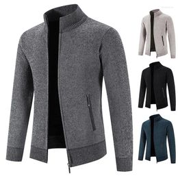 Men's Sweaters Autumn And Winter Knitwear Cardigan Sweater Zipper Casual Jacket Loose Fashion