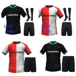 2024/2025 FeyENooRdS Soccer Jerseys KOKCU Voetbal Kids KitFootball Shirt Training Home Away Maillot TIMBER DANILO DILROSUN HANCKO