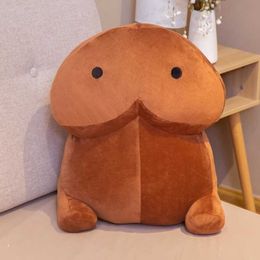 Plush Cushions 30/50cm Evil Cushion Plush Penis Pillow Sexy Soft Kaii Toy Stuffed Funny Simulation Lovely Christmas Gift for Girlfriend Lover