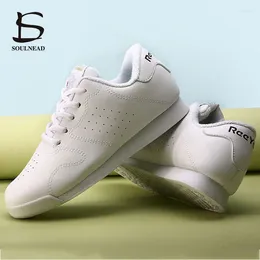 Dance Shoes Aerobic Children Jazz Dancing Sneakers Women Gym Competitive Fitness Sports Girls Kids Square Modern Shoe Size 28-45