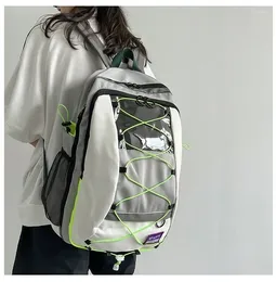 Backpack Fashion Men Women Laptop Girls Boys Canvas Bagpack High Capacity Teenage Student Schoolbag Travel Bag