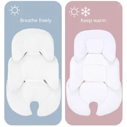 Stroller Parts Baby Cushion Infant Car For Seat Insert Head Body Support Pillow Pram Thermal Mattress Mesh Breathable Liner Mat