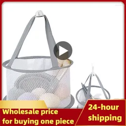 Storage Boxes Makeup Powder Bubble Sponge Drying Net Bag Hangable Brush Rack Basket Tool Hanging