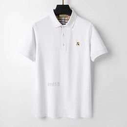 Designer Polo Shirtmens Polos 23summer Fashion Mens Polo Shirt Rogue Rabbit Print Short Sleeve High Quality Brand Couple Cotton Casual Tshirt 4 Colors Size m l xl xxl 3