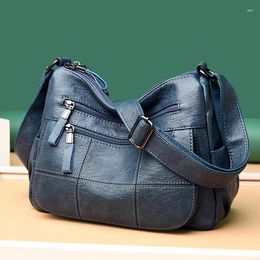 Shoulder Bags Luxury Business Women Leather Handbag High Quality Durable Soft Bag Fashion Casual Girls Messenger
