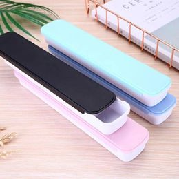 Chopsticks -Grade Plastic Tableware Storage Stylish Design Case Portable Travel Flatware Box For Spoon Fork