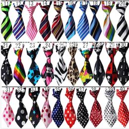 Dog Apparel 1Pcs Pet Tie Mix Colors Cat Striped Bow Grooming Supplies Adjustable Puppy Neck Pets Accessories