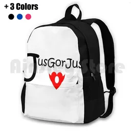Backpack Jusgorjus Designs Outdoor Hiking Riding Climbing Sports Bag Gorgeous Cute Beautiful Nature Love Summer Girls Beauty