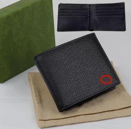 Designers Paris Plaid Style High-End Herr Wallet Credit Card Holder Purse Men Wallet Luxury Billfold Handväskor Purs