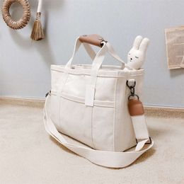 Fashion Multifunctional Mother And Baby Shoulder Crossbody Handbag Tote Stroller Mum Canvas Bag