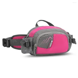 Outdoor Bags Fanny Pack Running Belt Purse Bum Bag Women Men Sling Waist With Bottle Holder For Cycling Hiking Hydration