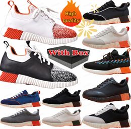 Top Quality Bouncing sneakers shoes for men technical canvas suede goatskin sports light b22 sole trainers italy brands men b30 s casual walking 38-45