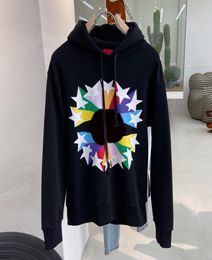 Mens Designer Hoodie Casual Star Print Women Pullover Hip Hop Street Style Tops Outdoor Long Sleeve Unisex Sweatshirts High Qualit7122294