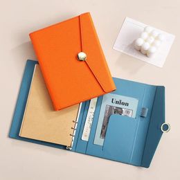 Free Print Initials A5 Business Notebook Premium Pu Leather Detachable Gift For Student