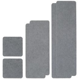 Table Mats 6 Pcs Diatomite Coasters 3 Sizes Ultra Water Absorbent Quick Dry Multipurpose Pad For Kitchen Bathroom Sink