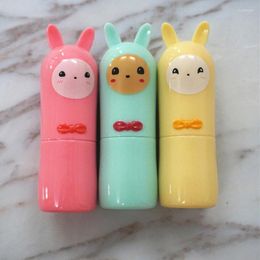 Storage Bottles Lovely Pink Blue Alpaca Empty Lipstick Tubes Bottle Makeup Refillable Lip Gloss Packaging Containers 200pcs/lot