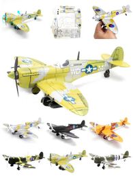 Aircraft Modle ViiKONDO Aircraft Toy Model Kit 1/48 World War II British Super Navy Spitfire Fighter British Fighter Assembly Fun Childrens Aircraft Gifts s2452022