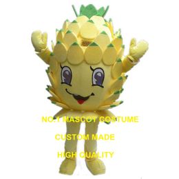 golden pineapple mascot custom cartoon character adult size carnival costume 3172 Mascot Costumes