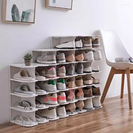 Storage Bags Multi Layer Simple Shoe Rack Household Space Saving Dust-proof Dormitory Artifact Support Cabinet