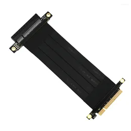 Computer Cables PCI Express Extension Cable Riser PCIE 8X To Slot PCI-E Card Extender Ribbon Flex Relocate PC 24CM