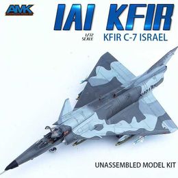 Aircraft Modle AMK Assembly Aircraft Model Kit 86002 IAI KFIR Israel Lion Fighter 1/72 s2452022